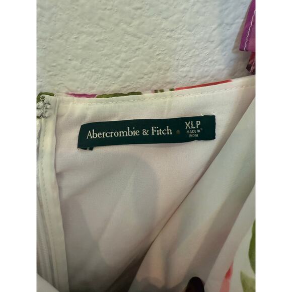 Abercrombie & Fitch Ruffle High Low Floral
Maxi Dress XL Pink - Picture 5 of 7